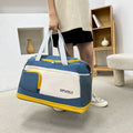 Color Block Oxford Cloth Travel Bag - travel-bag by Trendsi | Available at Handbags Specialist Headquarter