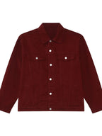 Men's Button Up Dropped Shoulder Denim Jacket - Men's jackets by Trendsi | Available at Handbags Specialist Headquarter