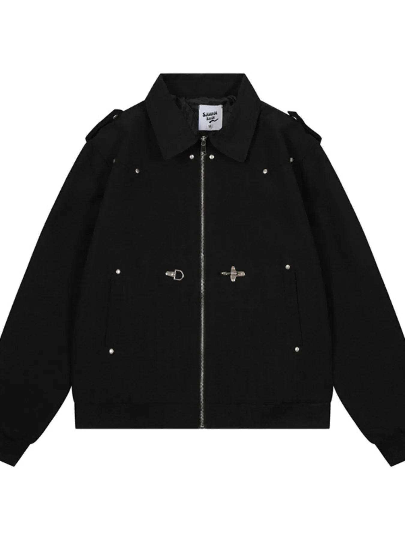 Men's Zip Up Long Sleeve Jacket - Men's jackets by Trendsi | Available at Handbags Specialist Headquarter