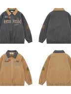 Men's Zip Up Long Sleeve Jacket - Men's jackets by Trendsi | Available at Handbags Specialist Headquarter