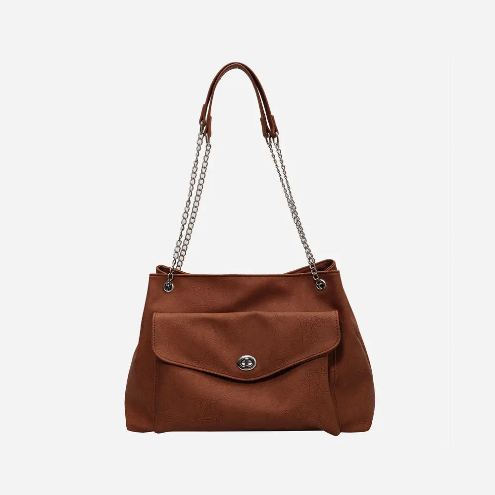 PU Leather Shoulder Bag - handbags by Trendsi | Available at Handbags Specialist Headquarter
