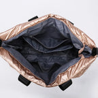 Quilted Nylon Oversize Travel Bag - travel-bag by Trendsi | Available at Handbags Specialist Headquarter