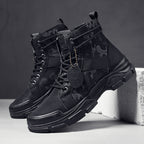 StealthGuard Men's Camo Waterproof Casual Boots