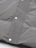 Men's Full Size Quilted Long Sleeve Puffer Jacket Plus Size - Men's jackets by Trendsi | Available at Handbags Specialist Headquarter