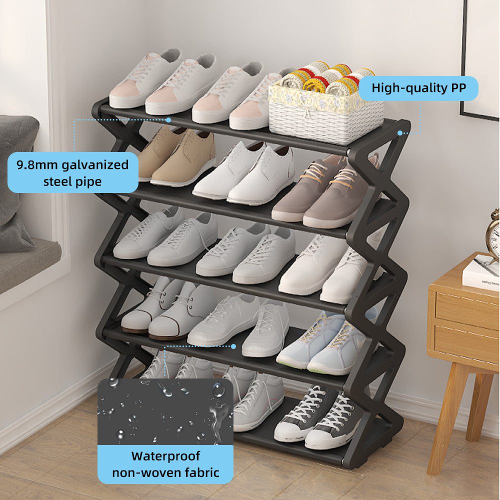 X-Shoe Stax: Sleek & Simple Shoe Storage Rack - Decor by Trendsi | Available at Handbags Specialist Headquarter