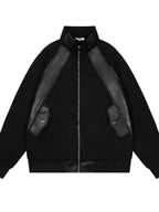 Men's Zip Up Long Sleeve Jacket - Men's jackets by Trendsi | Available at Handbags Specialist Headquarter