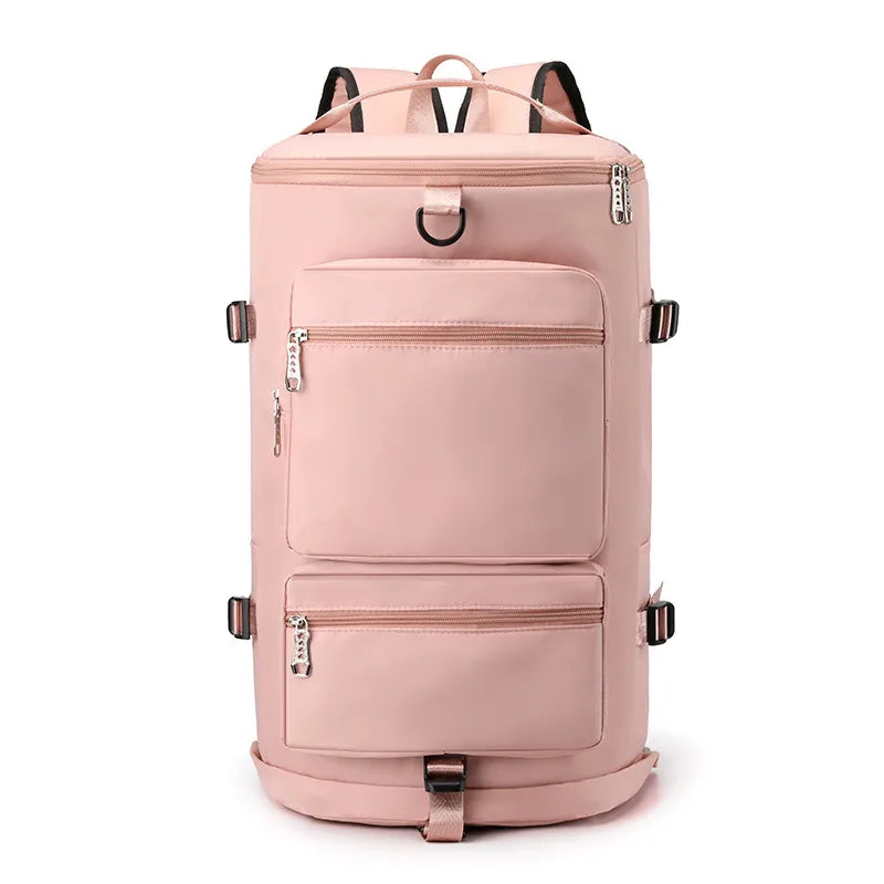 Multi Pocket Travel Backpack Bag - travel-bag by Trendsi | Available at Handbags Specialist Headquarter