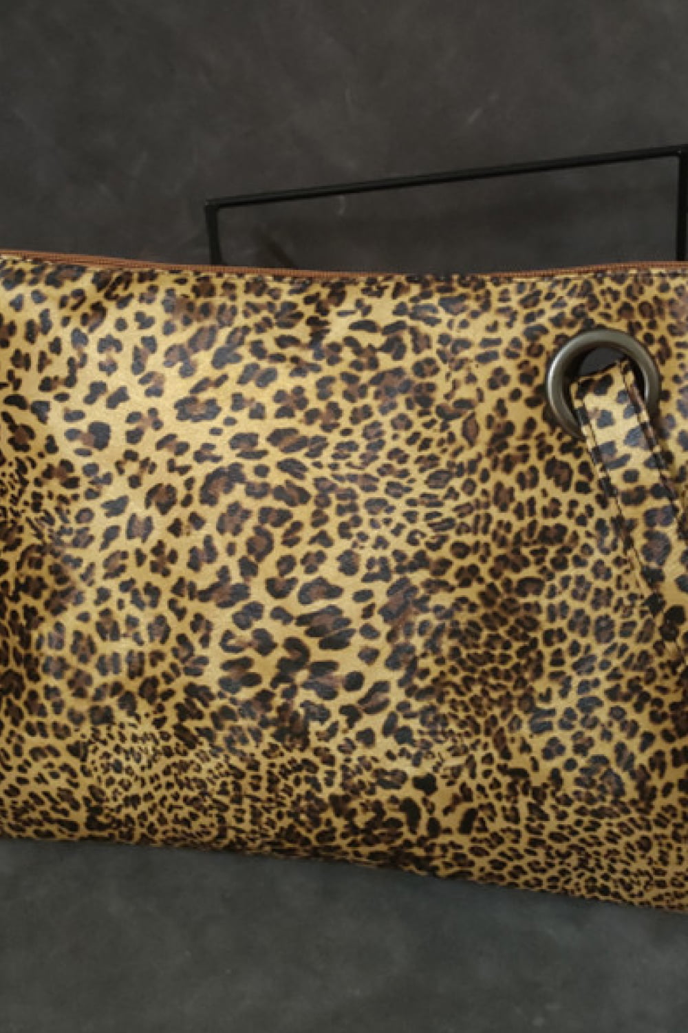 Leopard PU Leather Clutch - handbags by Trendsi | Available at Handbags Specialist Headquarter