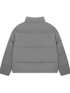 Men's Full Size Quilted Long Sleeve Puffer Jacket Plus Size - Men's jackets by Trendsi | Available at Handbags Specialist Headquarter