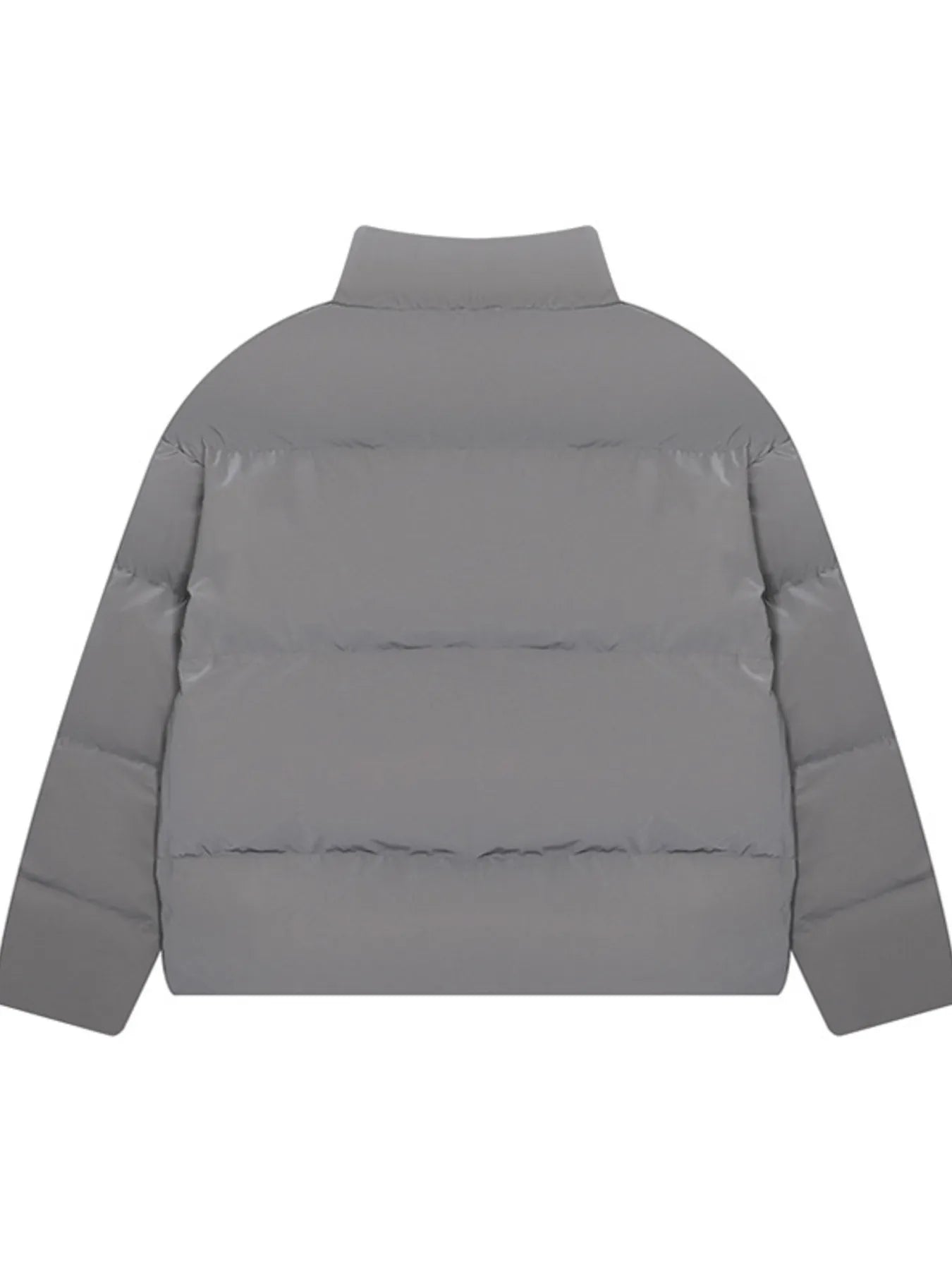 Men's Full Size Quilted Long Sleeve Puffer Jacket Plus Size - Men's jackets by Trendsi | Available at Handbags Specialist Headquarter