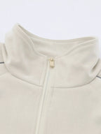 Men's Letter Graphic Track Jacket with Contrast Trim - Men's jackets by Trendsi | Available at Handbags Specialist Headquarter