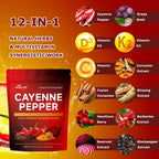 Chili Pepper Softgel for Vein & Heart Health, 240ct