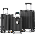 JetGlide 3pc Spinner: Expandable Hardshell Luggage - Travel Sets by Handbags Specialist Headquarter | Available at Handbags Specialist Headquarter