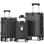 JetGlide 3pc Spinner: Expandable Hardshell Luggage - Travel Sets by Handbags Specialist Headquarter | Available at Handbags Specialist Headquarter