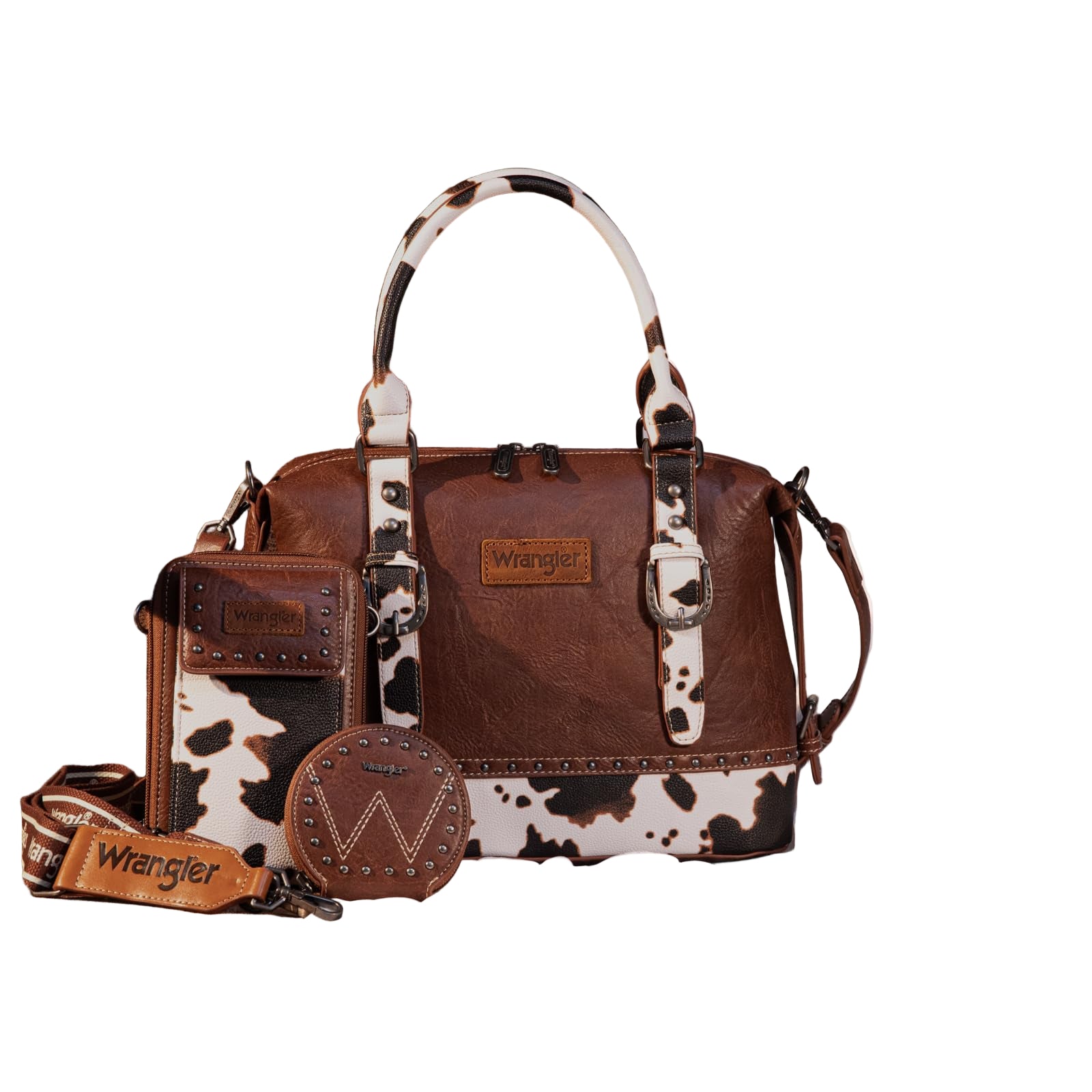 Wrangler Women's Trio: Satchel, Phone Bag & Coin Purse