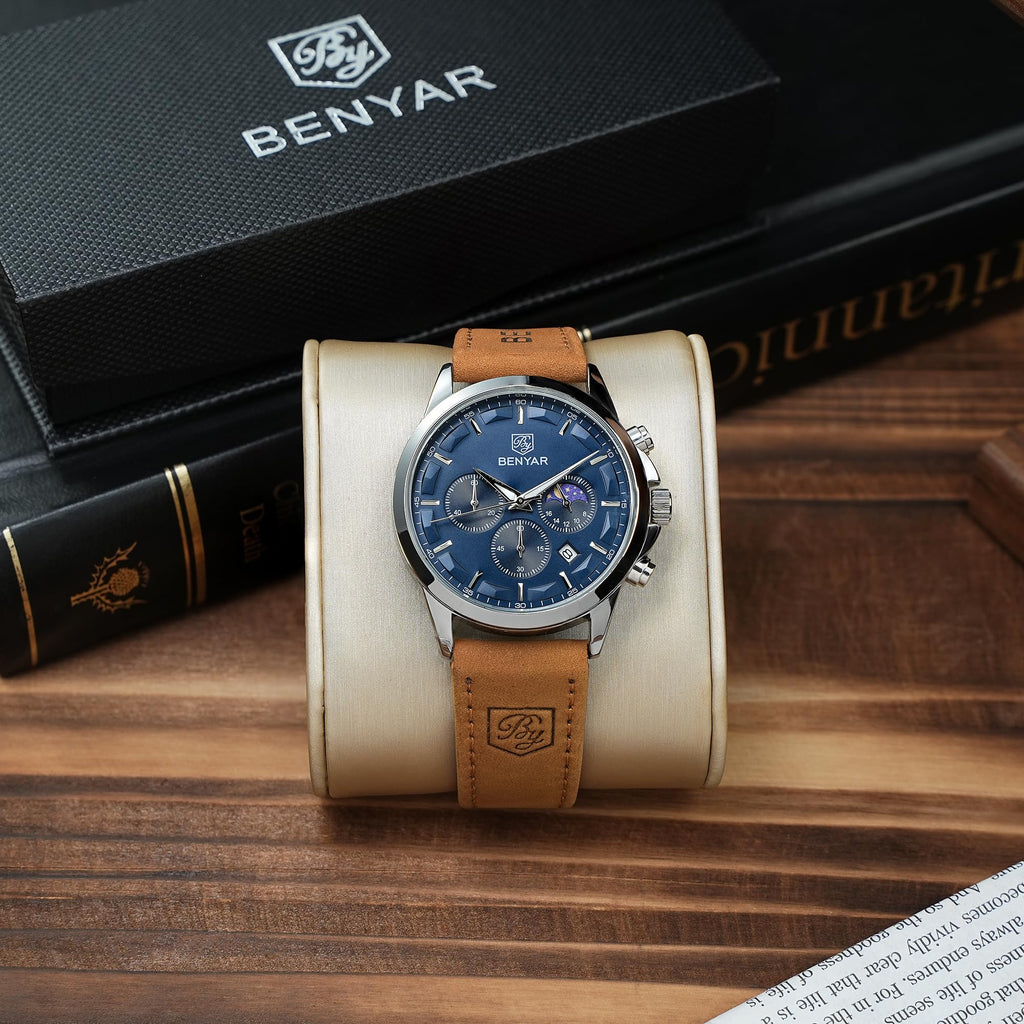 Benyar ChronoPro: Men's Quartz Fashion Watch