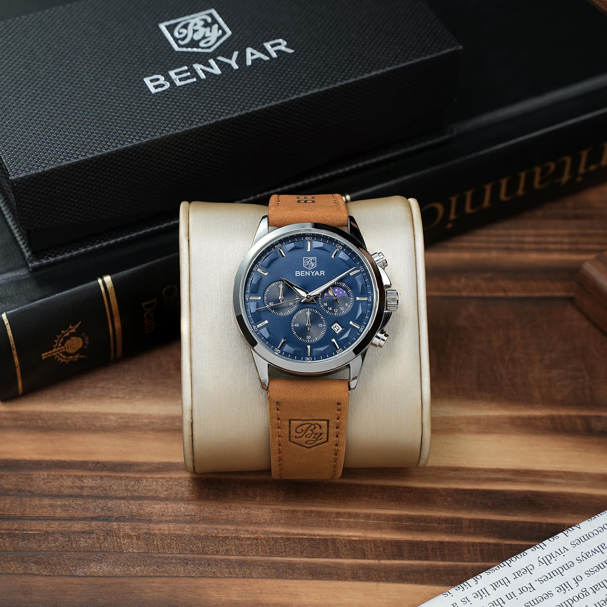 Benyar ChronoPro: Men's Quartz Fashion Watch