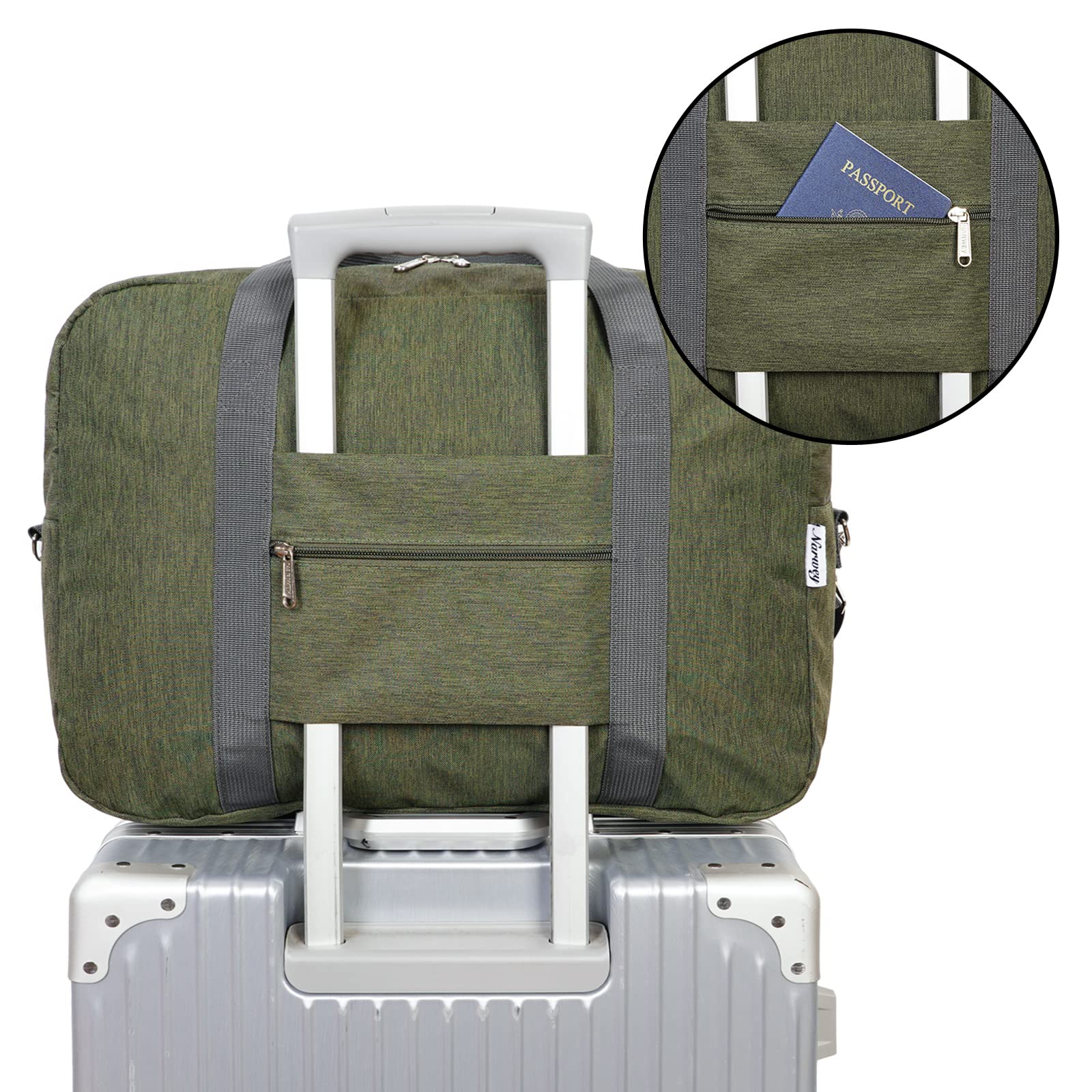 Narwey Air Duffle 22x14x9 - Luggage Travel Bags by Handbags Specialist Headquarter | Available at Handbags Specialist Headquarter