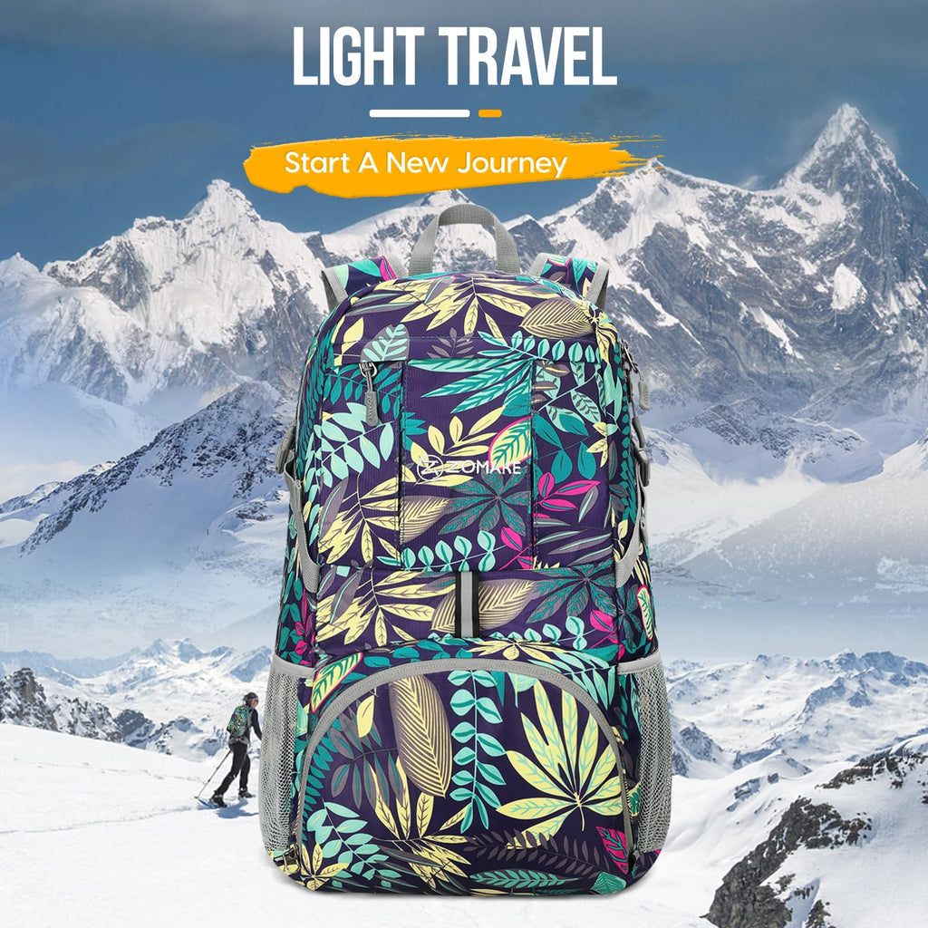 ZOMAKE 35L Compact Waterproof Hiking Backpack - Backpack Bags by Handbags Specialist Headquarter | Available at Handbags Specialist Headquarter