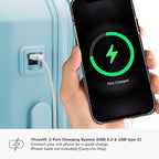 Traveler's Choice Indestructible 22 Spinner Carry-on - Luggage Travel Bags by Handbags Specialist Headquarter | Available at Handbags Specialist Headquarter