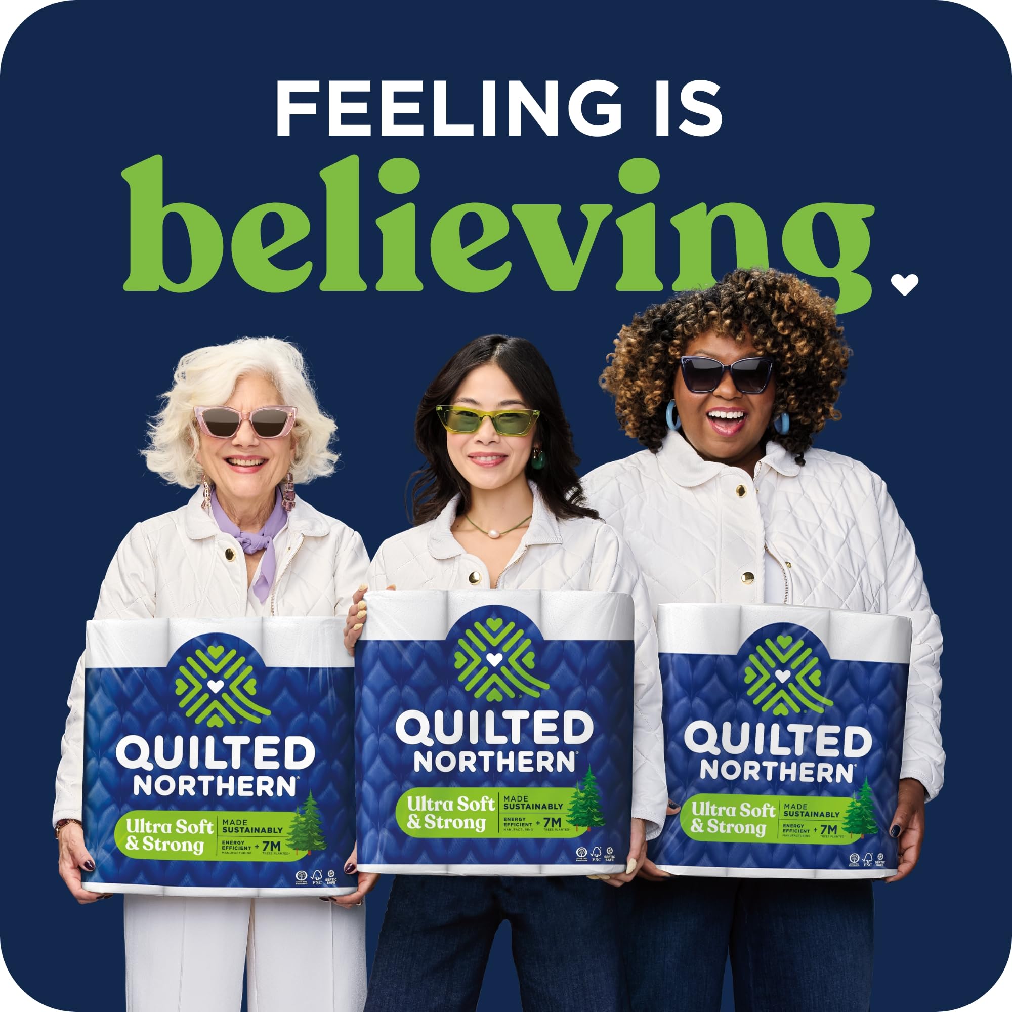 UltraSoft Mega Quilted TP - 18 Mega Rolls, Premium - Toilet Paper by Handbags Specialist Headquarter | Available at Handbags Specialist Headquarter