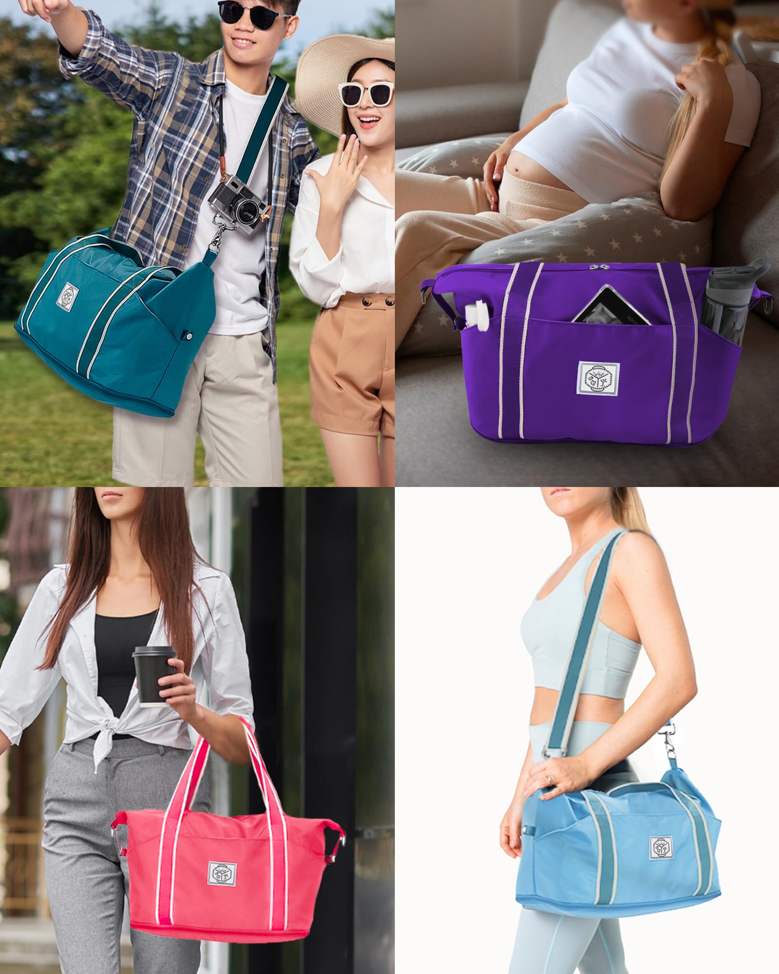 WALNEW Foldable Waterproof Travel Duffel Bag - Luggage Travel Bags by Handbags Specialist Headquarter | Available at Handbags Specialist Headquarter