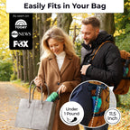 TUMELLA Elite Windproof Travel Umbrella -  by Handbags Specialist Headquarter | Available at Handbags Specialist Headquarter