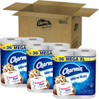 Charmin Cloud Soft: 6 Mega = 24 Regular Rolls - Toilet Paper by Handbags Specialist Headquarter | Available at Handbags Specialist Headquarter
