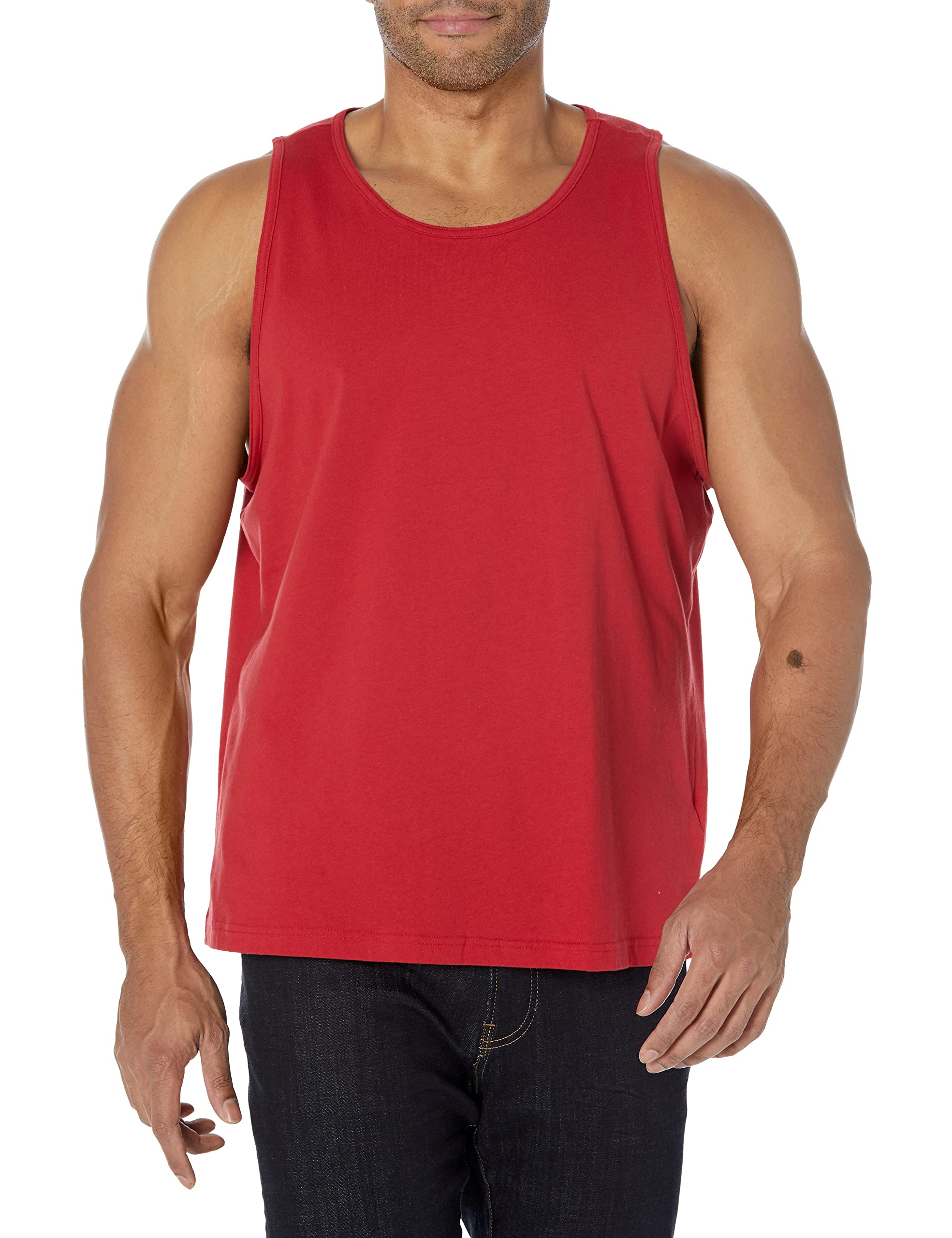 Essentials Men's Regular-Fit Sleeveless Tank Top