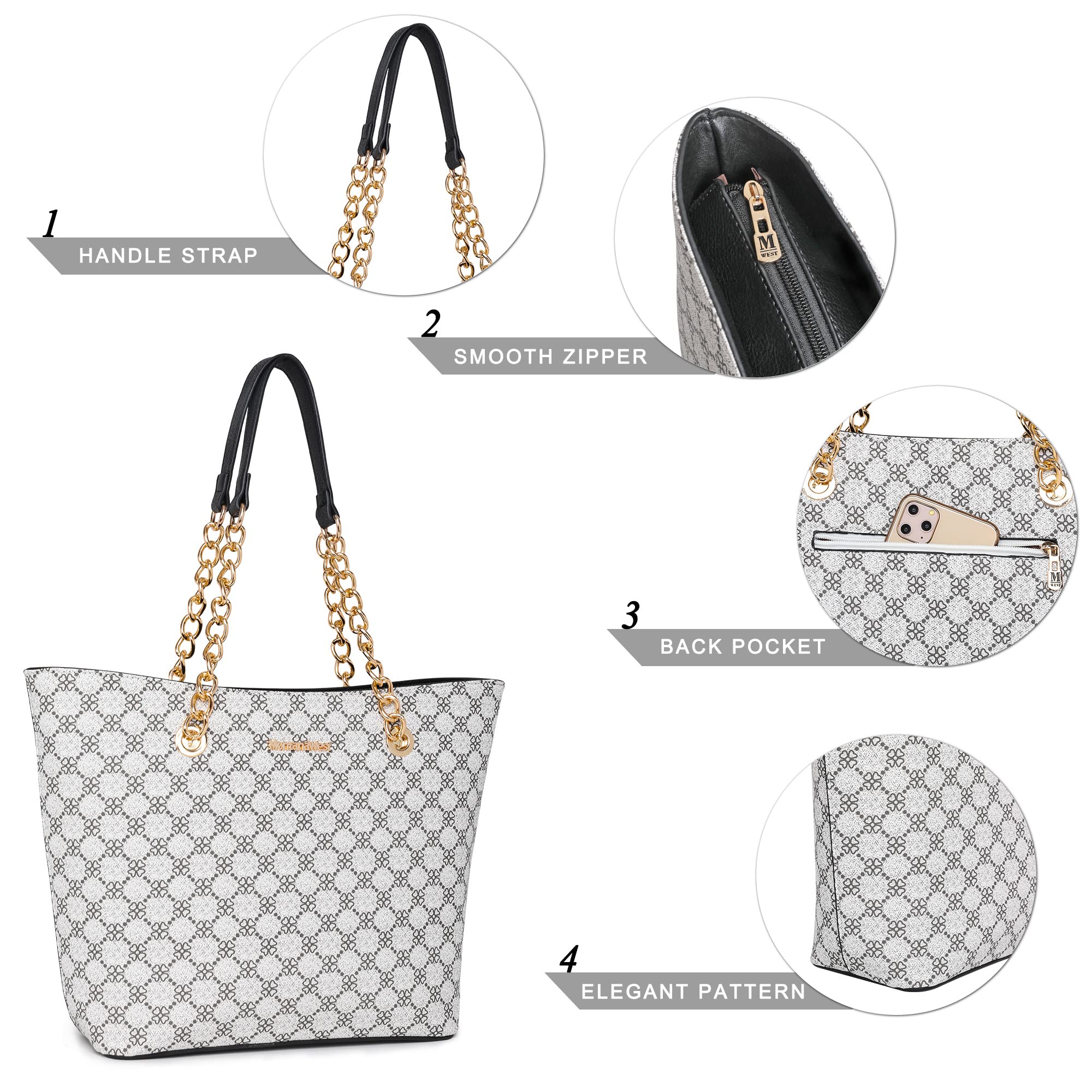 Montana Chic: Women's Chain-Handle Tote