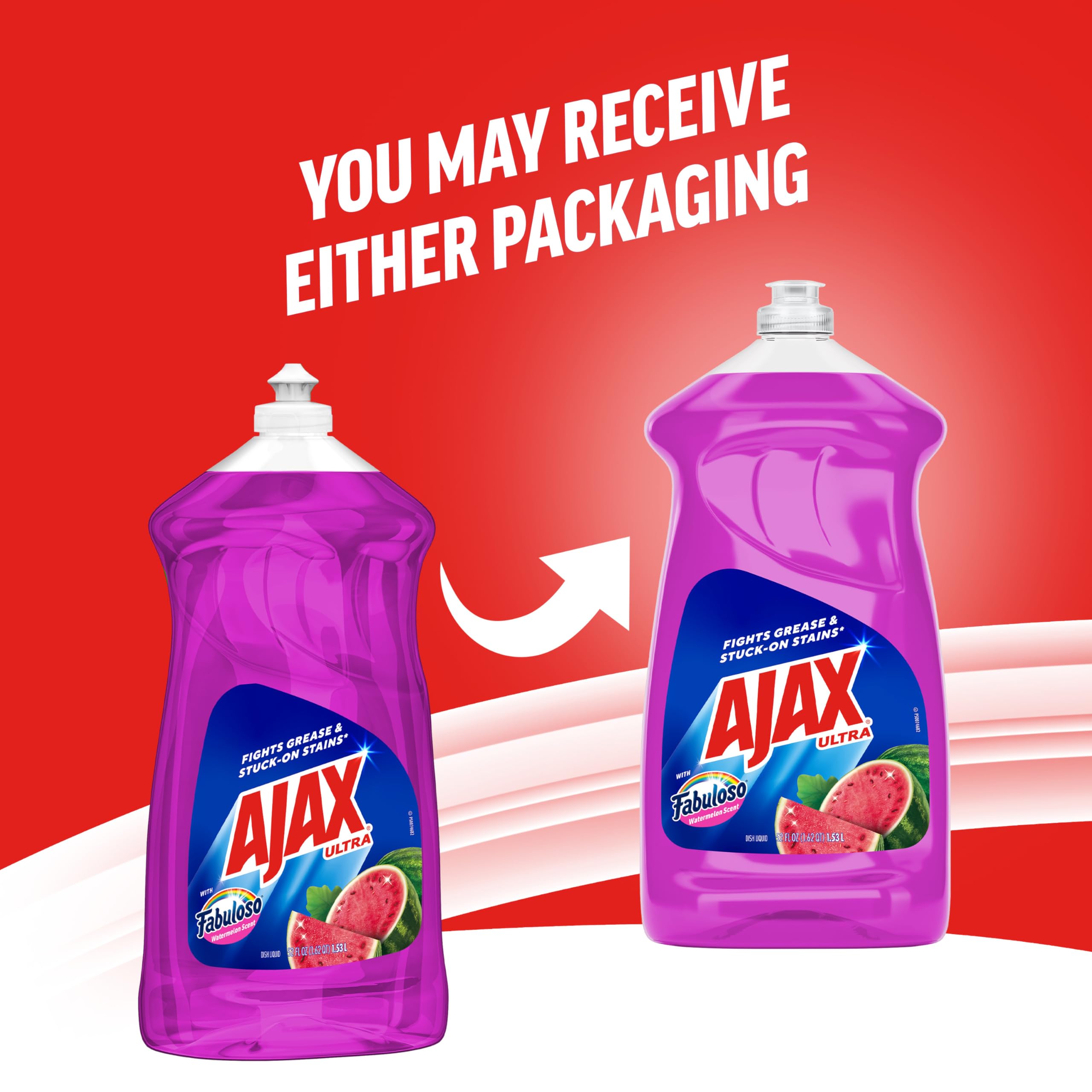 Ajax Triple Orange Dish Soap - 90 fl oz - Dish Soap Liquid by Handbags Specialist Headquarter | Available at Handbags Specialist Headquarter