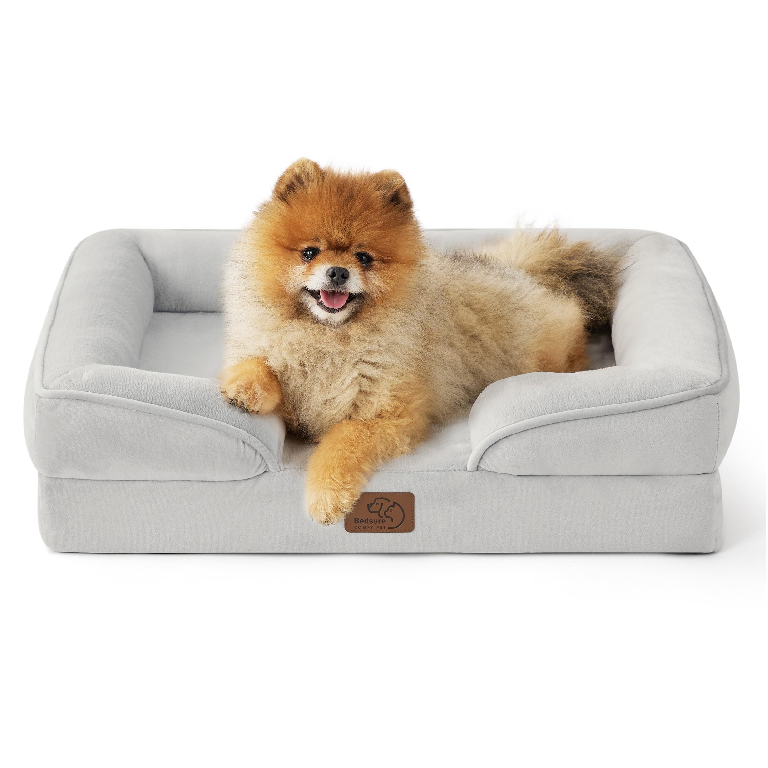 ComfyPaws Orthopedic Washable Dog Sofa - Large, Grey -  by Handbags Specialist Headquarter | Available at Handbags Specialist Headquarter