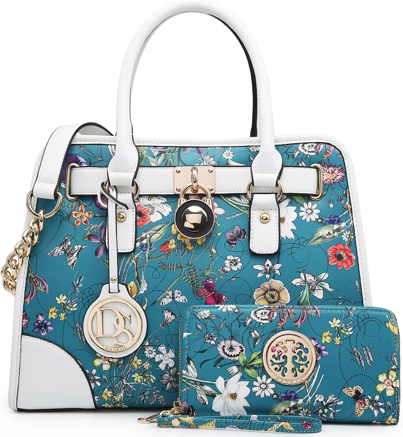 Dasein Luxe Set: Top Handle & Hobo Handbags Duo - Satchels Handbags by Handbags Specialist Headquarter | Available at Handbags Specialist Headquarter