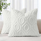 Farmhouse Faux Wool Pillow Covers - Decor by Handbags Specialist Headquarter | Available at Handbags Specialist Headquarter