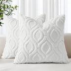 Farmhouse Faux Wool Pillow Covers - Decor by Handbags Specialist Headquarter | Available at Handbags Specialist Headquarter