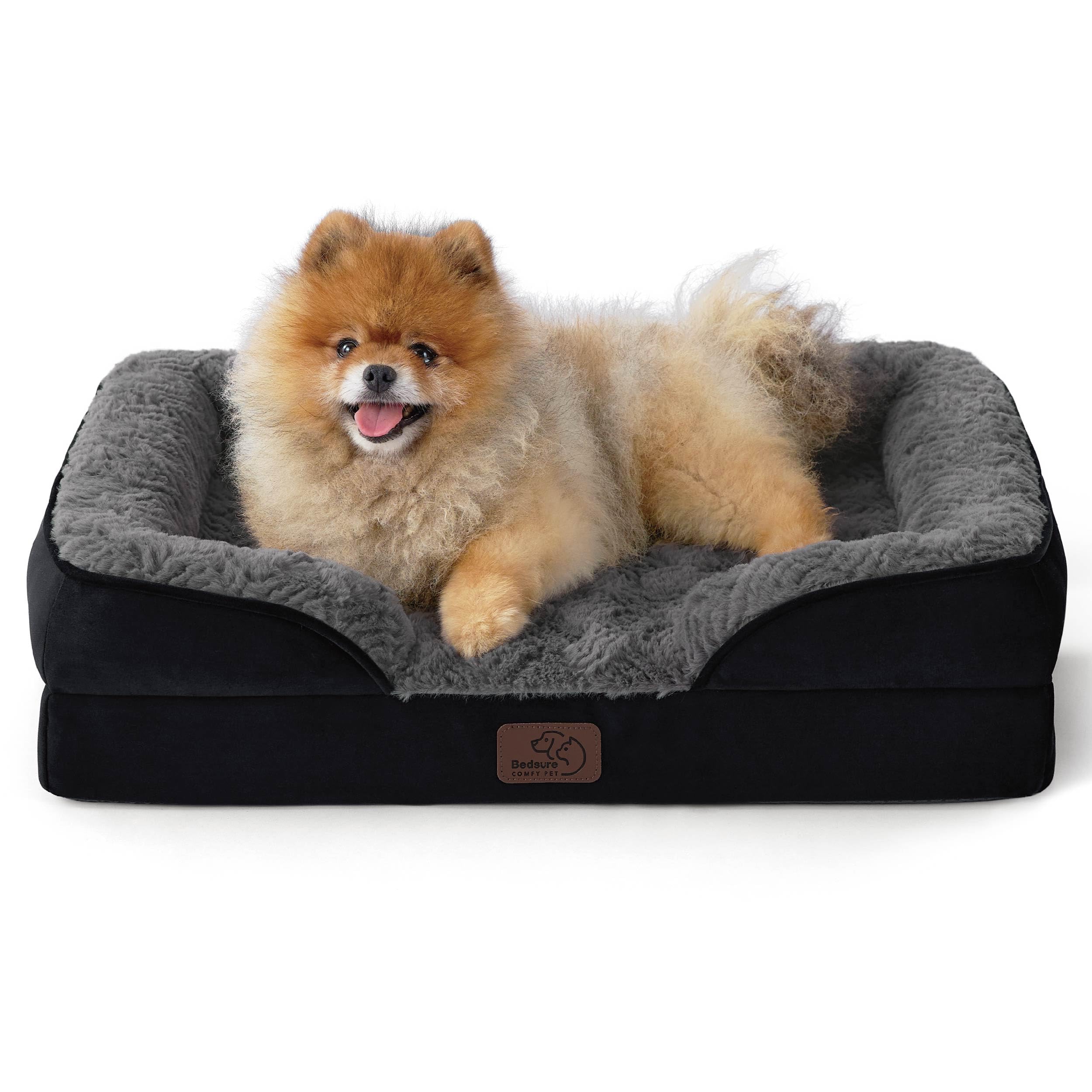 ComfyPaws Orthopedic Washable Dog Sofa - Large, Grey -  by Handbags Specialist Headquarter | Available at Handbags Specialist Headquarter