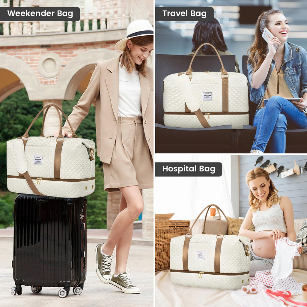 LOVEVOOK All-in-One Duffle: Travel & Gym Ready - Luggage Travel Bags by Handbags Specialist Headquarter | Available at Handbags Specialist Headquarter