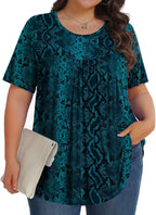 SoftTunic-Plus Crew SS - Tops by Handbags Specialist Headquarter | Available at Handbags Specialist Headquarter