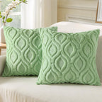 Farmhouse Faux Wool Pillow Covers - Decor by Handbags Specialist Headquarter | Available at Handbags Specialist Headquarter