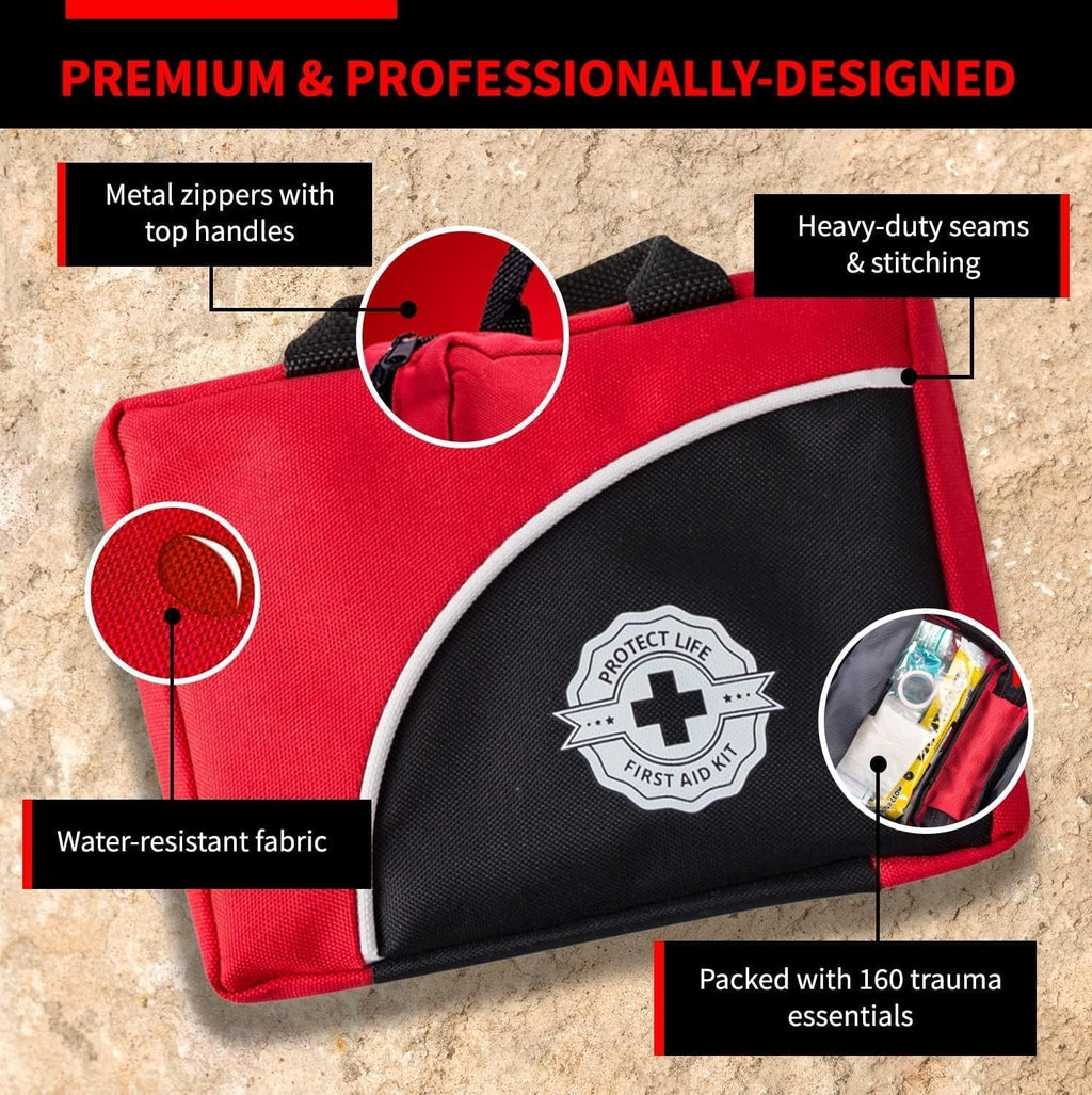 Protect Life Ultimate Survival First Aid Kit -  by Handbags Specialist Headquarter | Available at Handbags Specialist Headquarter