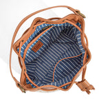 Montana West Lee Drawstring Hobo Bucket Bag -  by Handbags Specialist Headquarter | Available at Handbags Specialist Headquarter