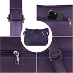 ELDA Chic Crossbody: Soft PU Leather Multi-Pocket Bag - Handbags by Handbags Specialist Headquarter | Available at Handbags Specialist Headquarter