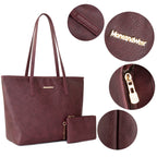 Montana Charm: Vegan Leather Tote & Shoulder Bag