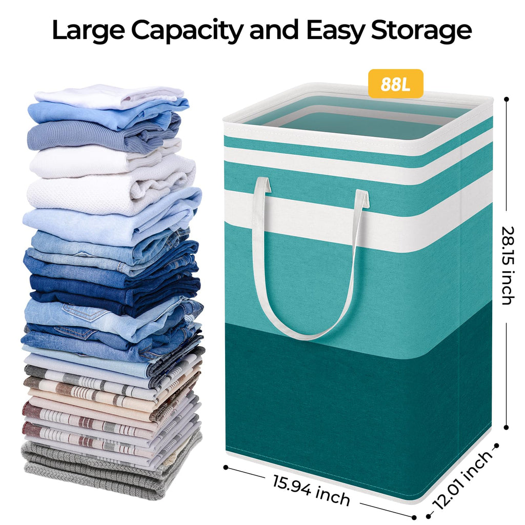 HomeHacks Duo Waterproof Laundry Baskets - Laundry Baskets by Handbags Specialist Headquarter | Available at Handbags Specialist Headquarter