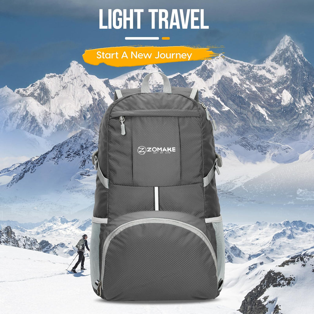 ZOMAKE 35L Compact Waterproof Hiking Backpack - Backpack Bags by Handbags Specialist Headquarter | Available at Handbags Specialist Headquarter