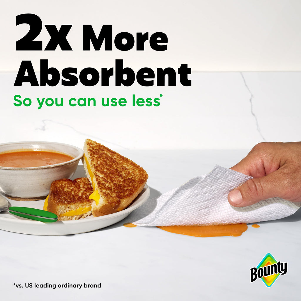 Bounty FlexiSheets: 8 Triple = 24 Regular Rolls -  by Handbags Specialist Headquarter | Available at Handbags Specialist Headquarter