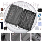 LAVENDER 6pc Hardside Spinner Luggage – ##variant## Luggage Travel Bags