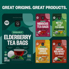 ElderZen Organic Tea - Caffeine-Free Eco Bags -  by Handbags Specialist Headquarter | Available at Handbags Specialist Headquarter