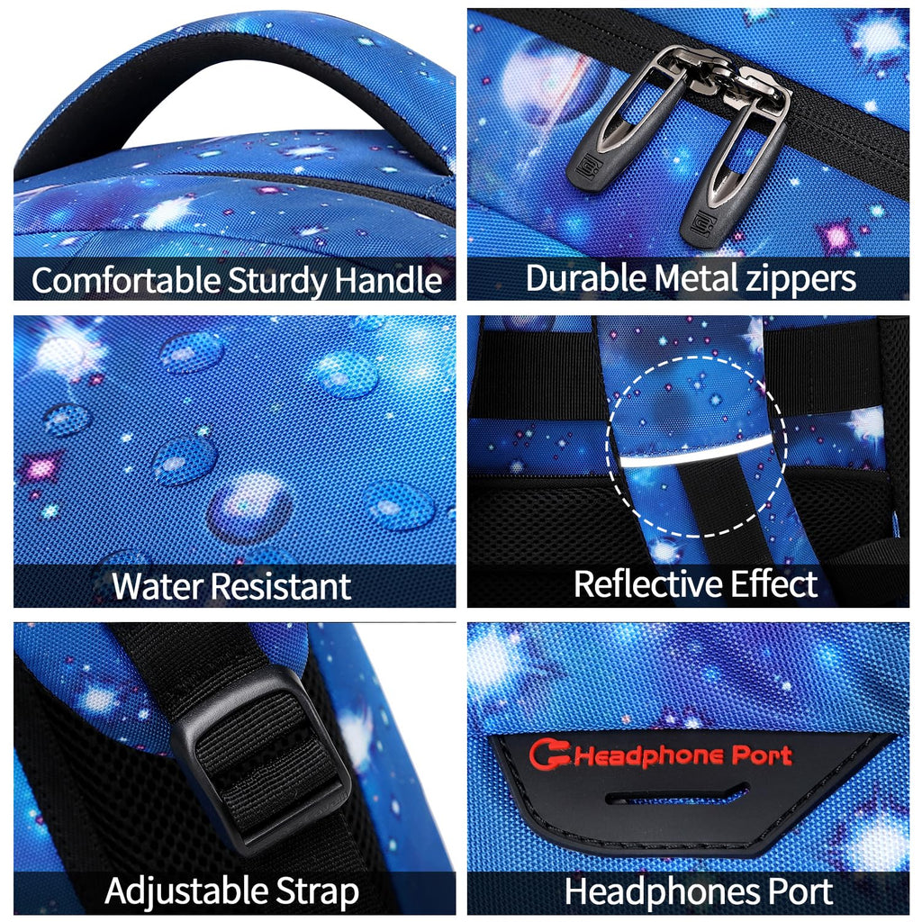 SecureSlim Laptop Backpack with USB & Water Resistance - Backpack Bags by Handbags Specialist Headquarter | Available at Handbags Specialist Headquarter