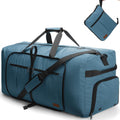 120L Foldable Waterproof Travel Duffel Bag with Shoe Compartment
